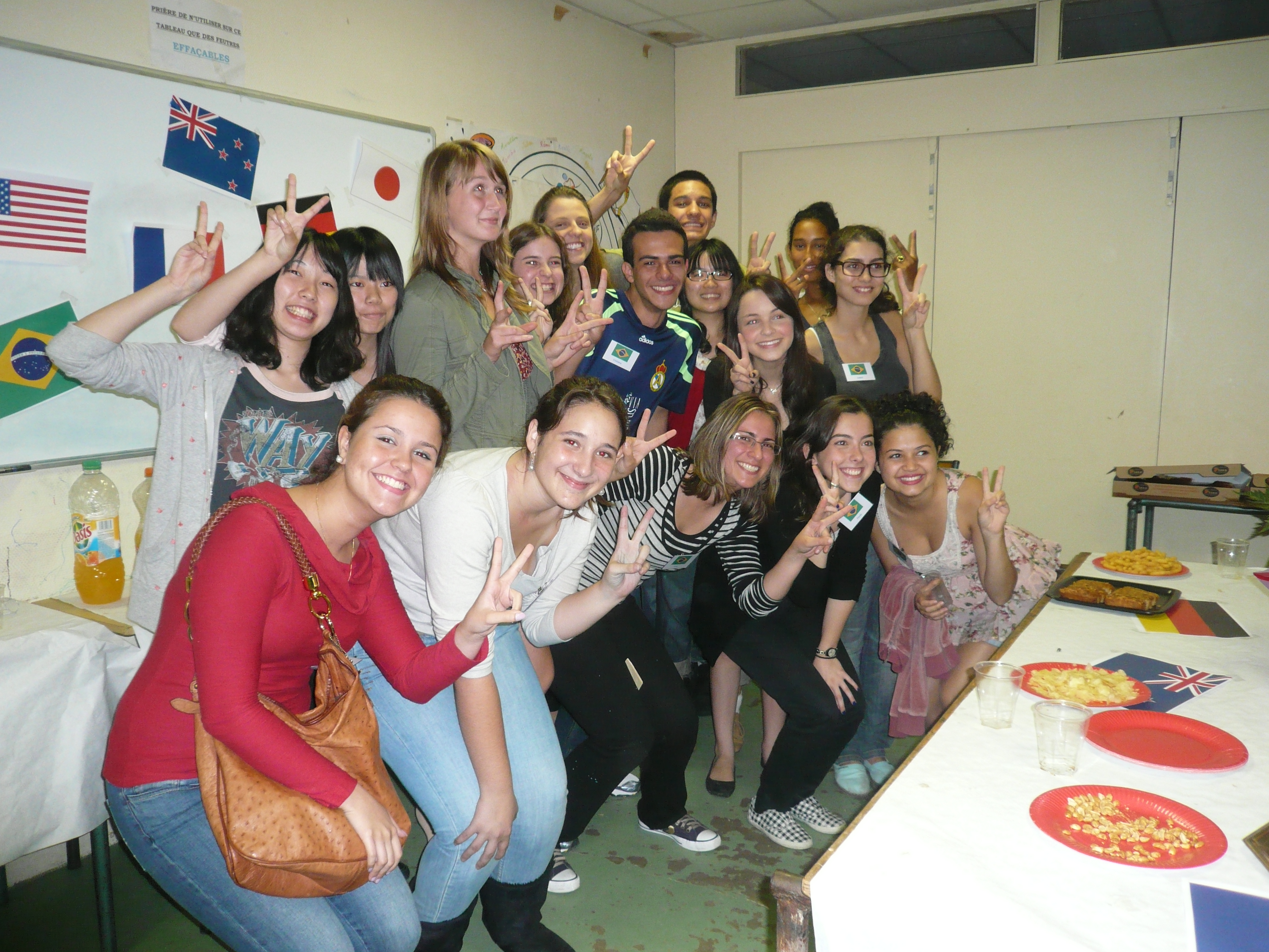 Directores del International Department del Colegio Macleans con Carmen y Kristin de Openmind